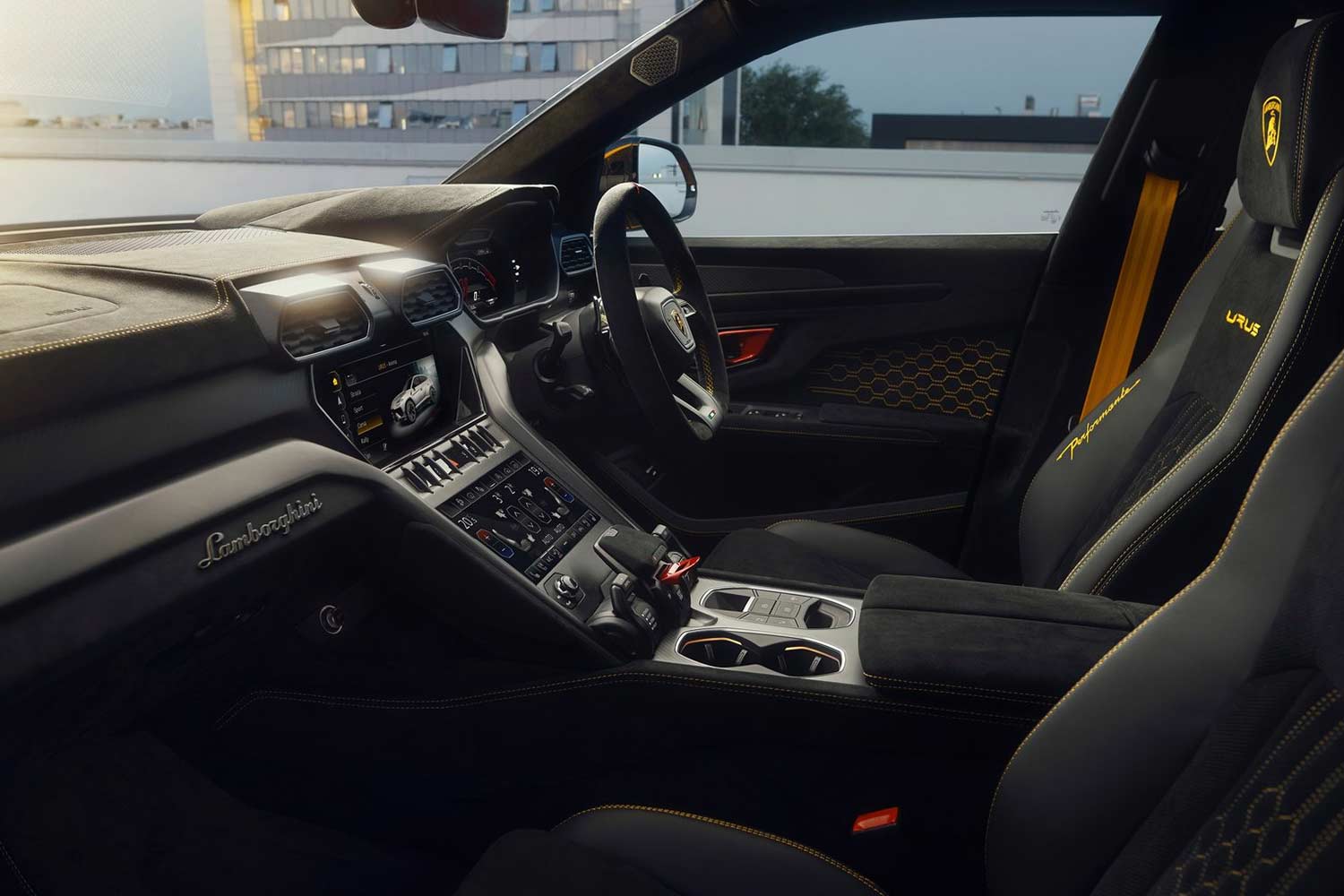 2023 Lamborghini Urus Performante Passenger Side Interior