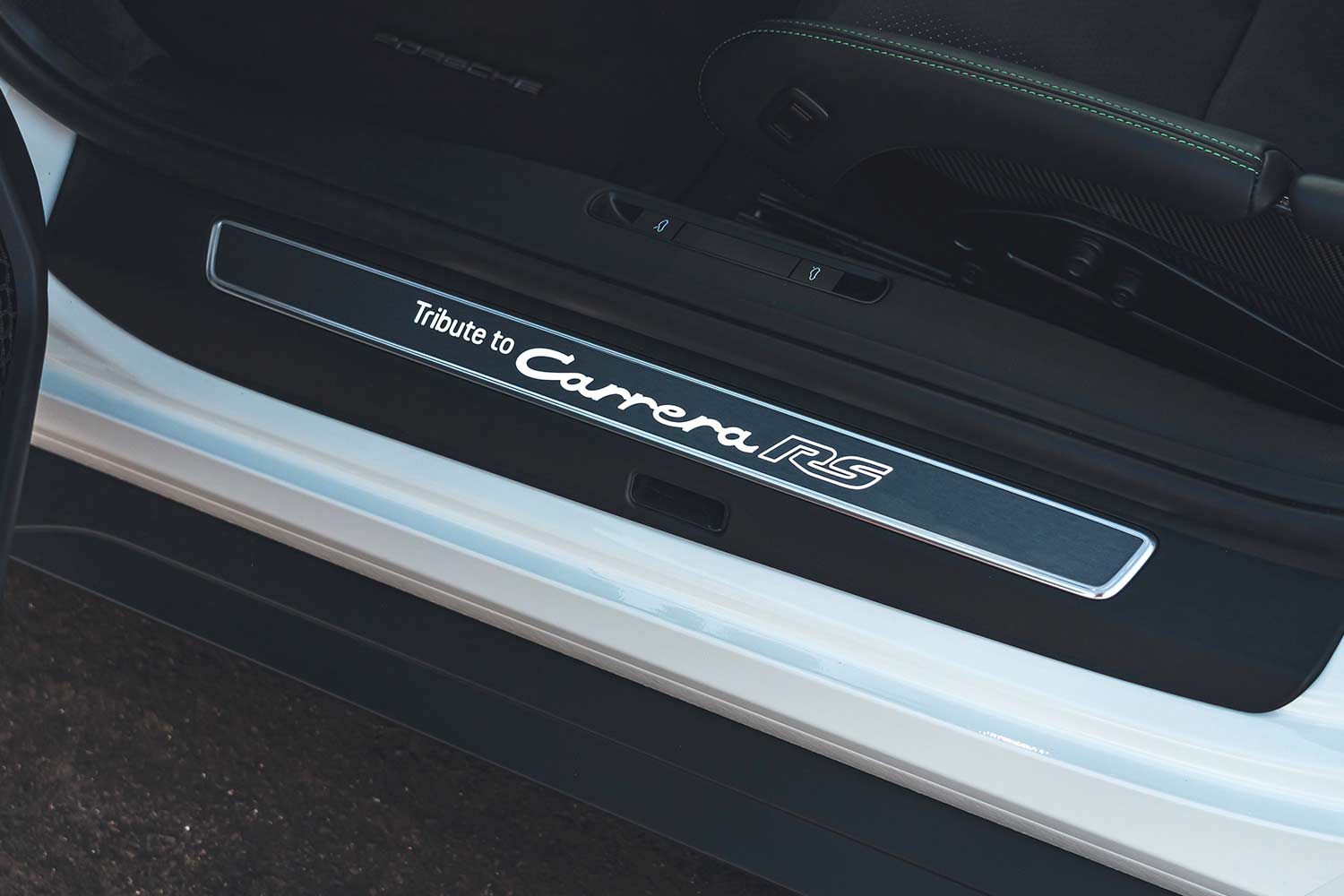 2023 Porsche 911 GT3 RS Monterey Show Car Door Sill