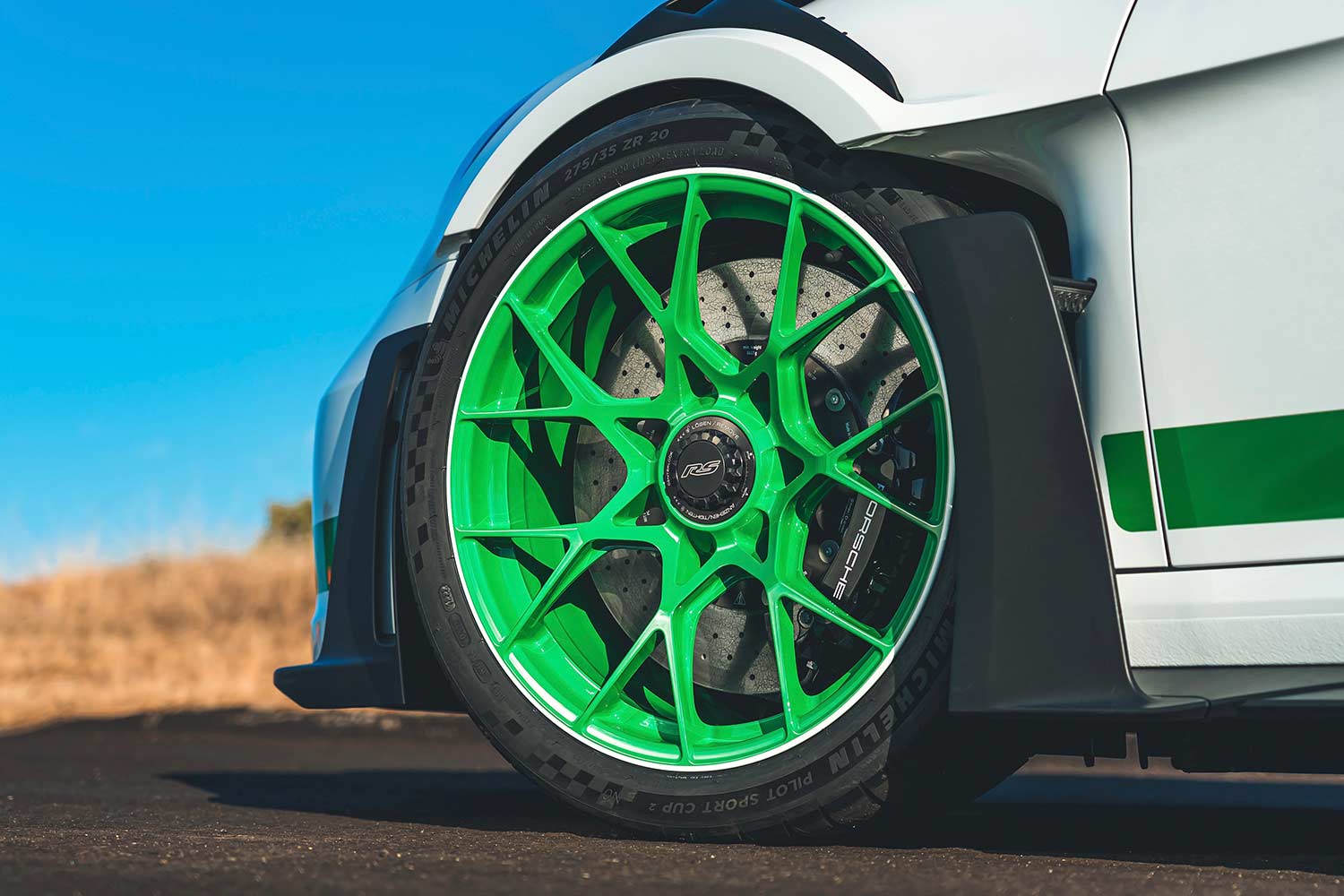 2023 Porsche 911 GT3 RS Monterey Show Car Front Wheel