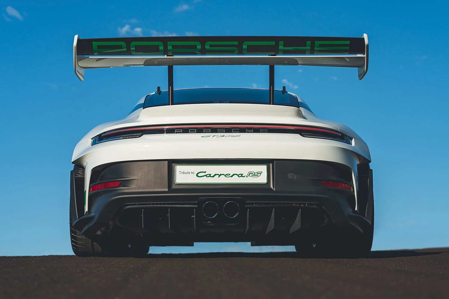2023 Porsche 911 GT3 RS Monterey Show Car Rear