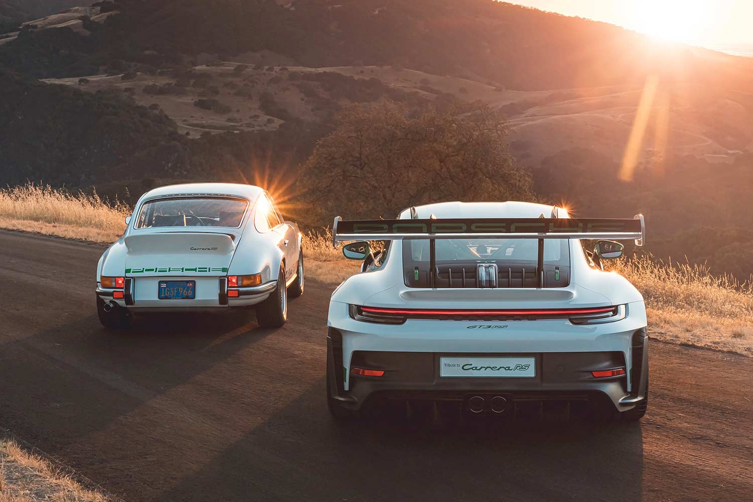 2023 Porsche 911 GT3 RS Tribute to 1972 911 Carrera RS Rear