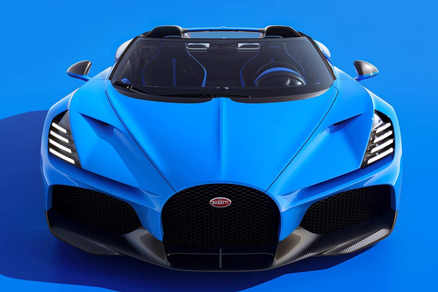 2024 Bugatti W16 Mistral Blue Front