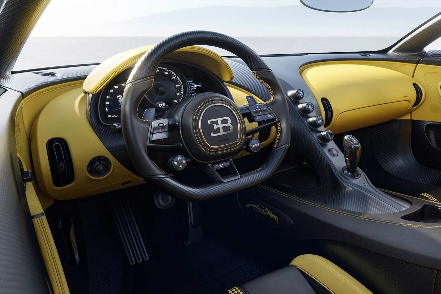 2024 Bugatti W16 Mistral Interior Driver Side