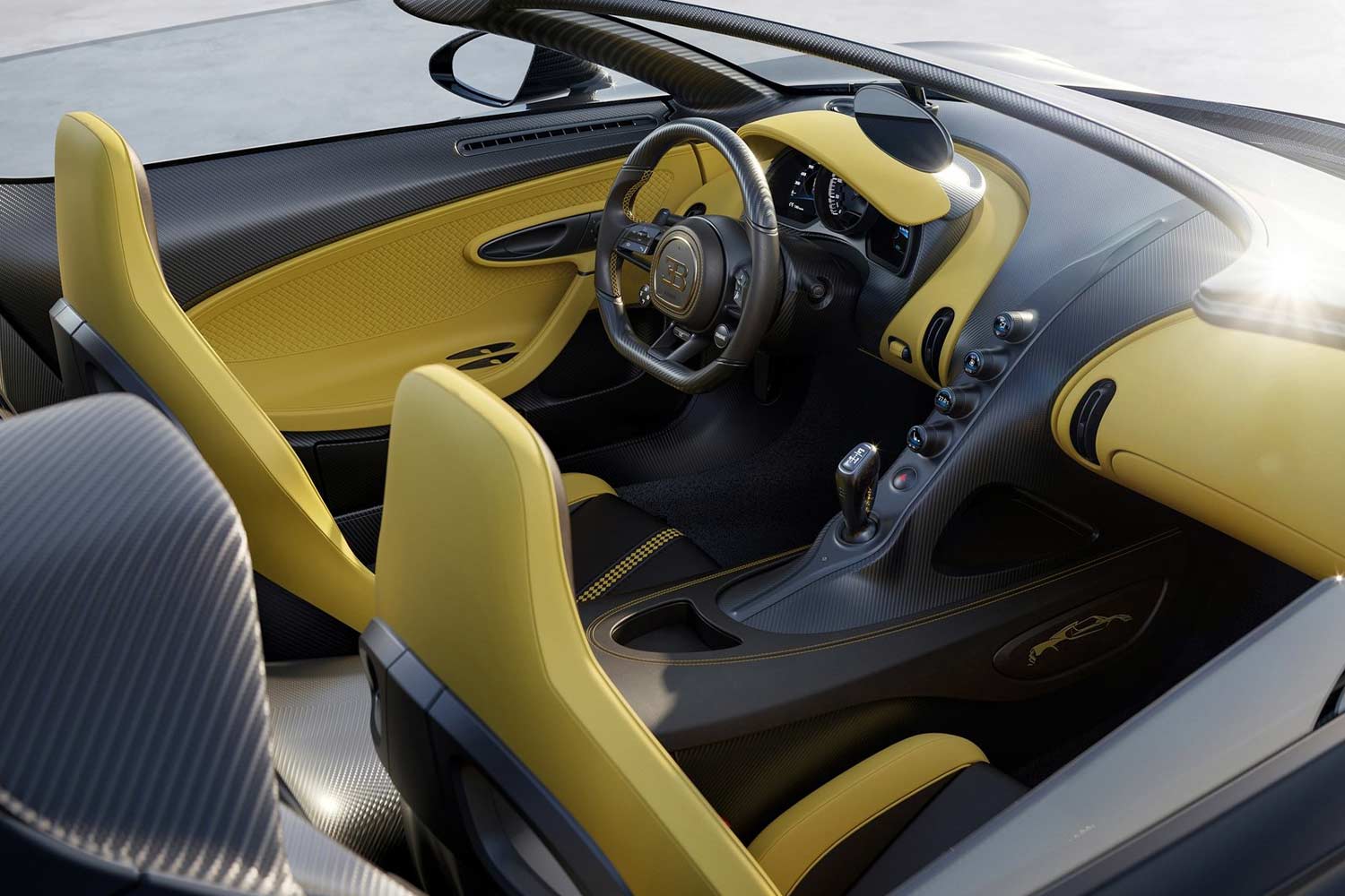 2024 Bugatti W16 Mistral Interior Passenger Side