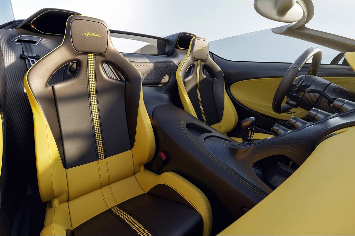 2024 Bugatti W16 Mistral Seats