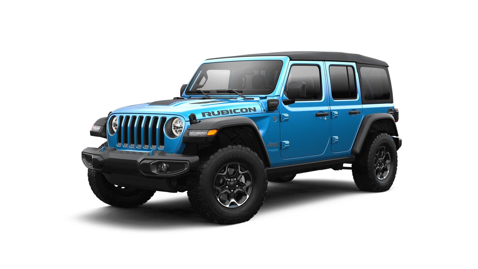 2022 Jeep Wrangler Rubicon 4xe Hydro Blue Pearl - AUTOBICS