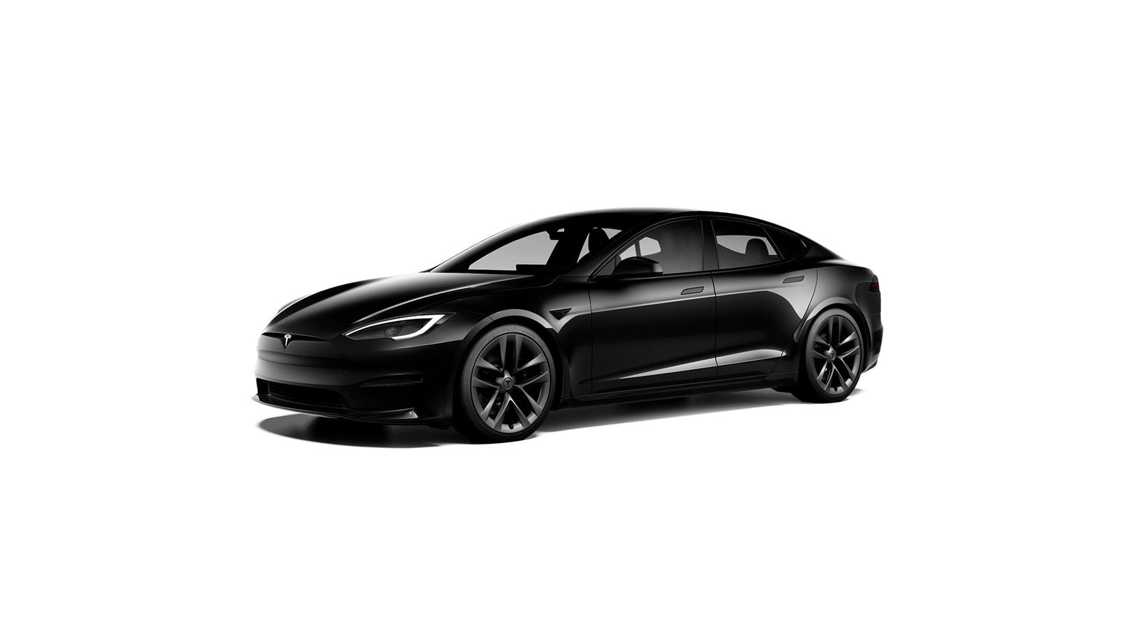 2022 Tesla Model S Solid Black