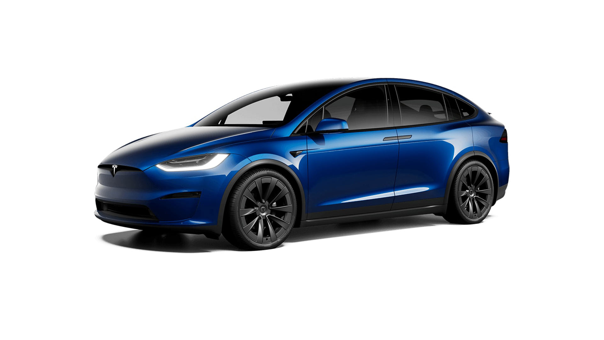 2022 Tesla Model X Deep Blue Metallic