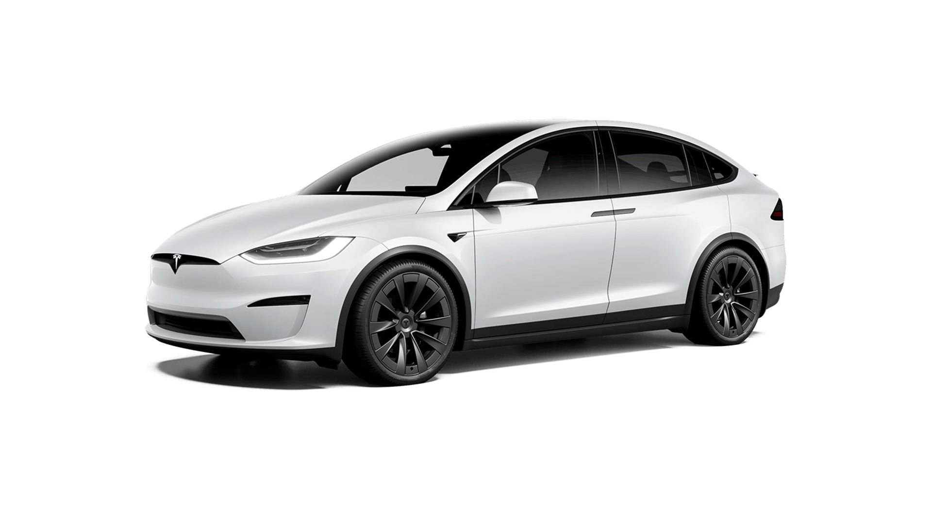 2022 Tesla Model X Pearl White Multi Coat