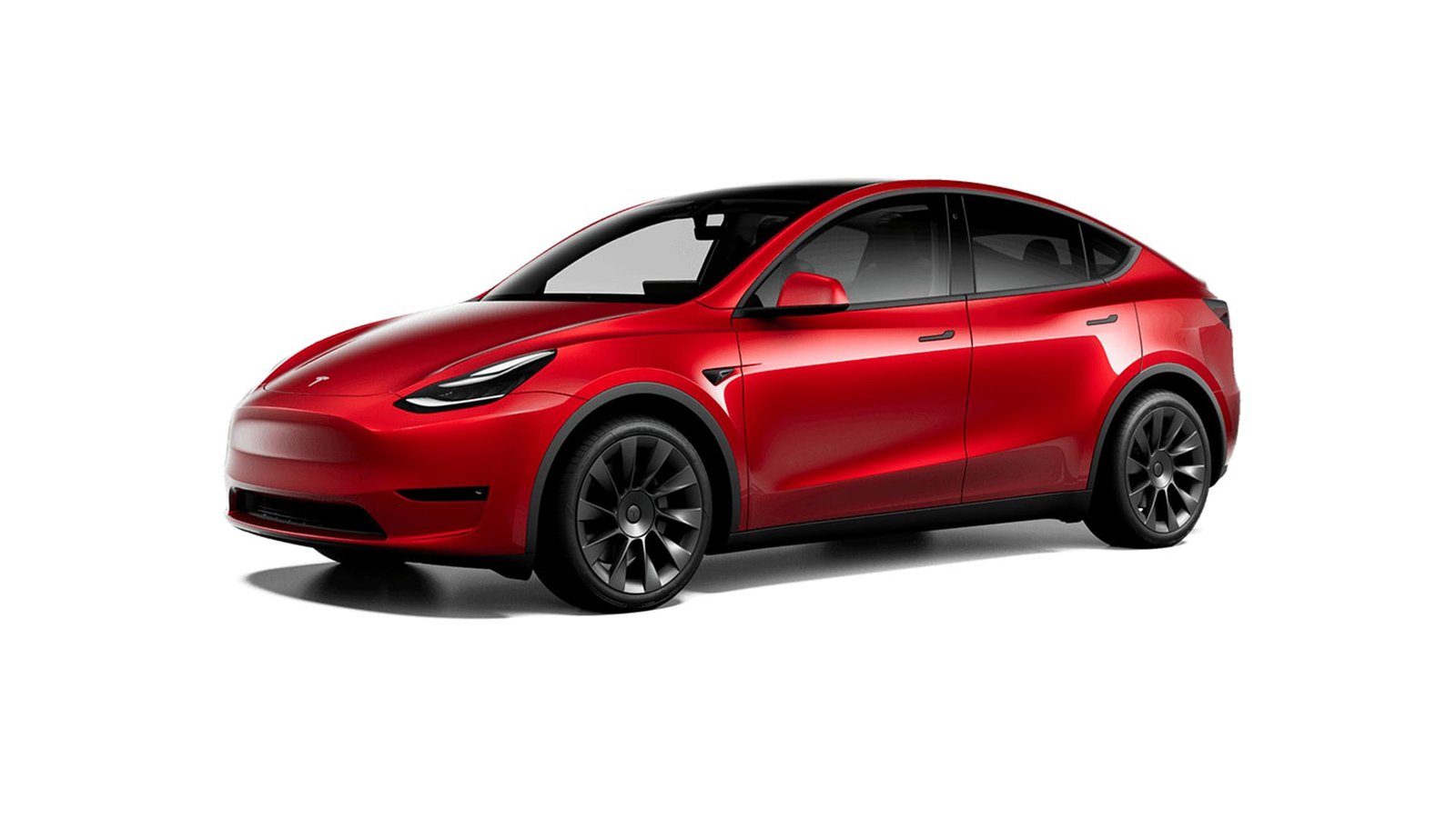 2022 Tesla Model Y Red Multi Coat