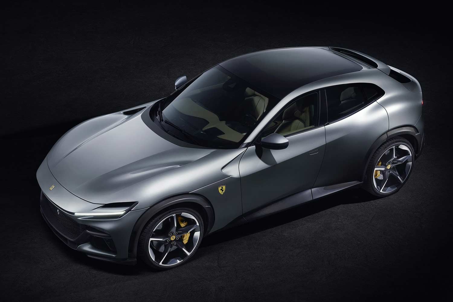 2023 Ferrari Purosangue SUV Front Top View