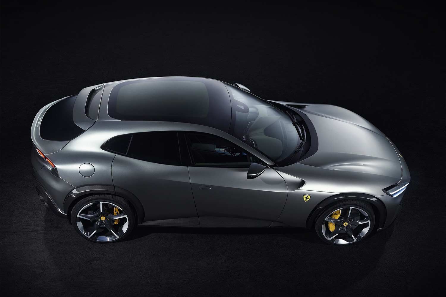 2023 Ferrari Purosangue SUV Side Top View