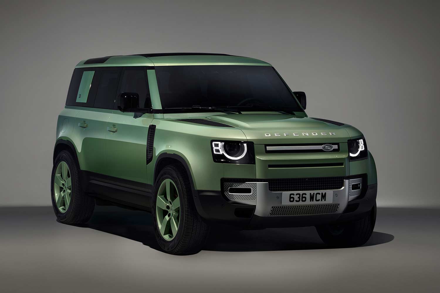 2023 Land Rover Defender 110 75th Limited Edition Front Quarter