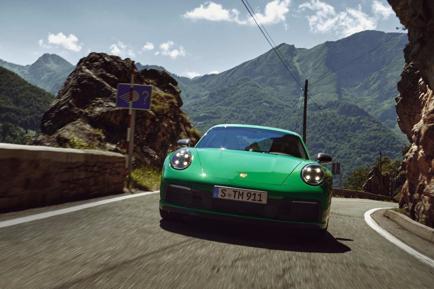 2022 Porsche 911 Carrera T Python Green Top Speed