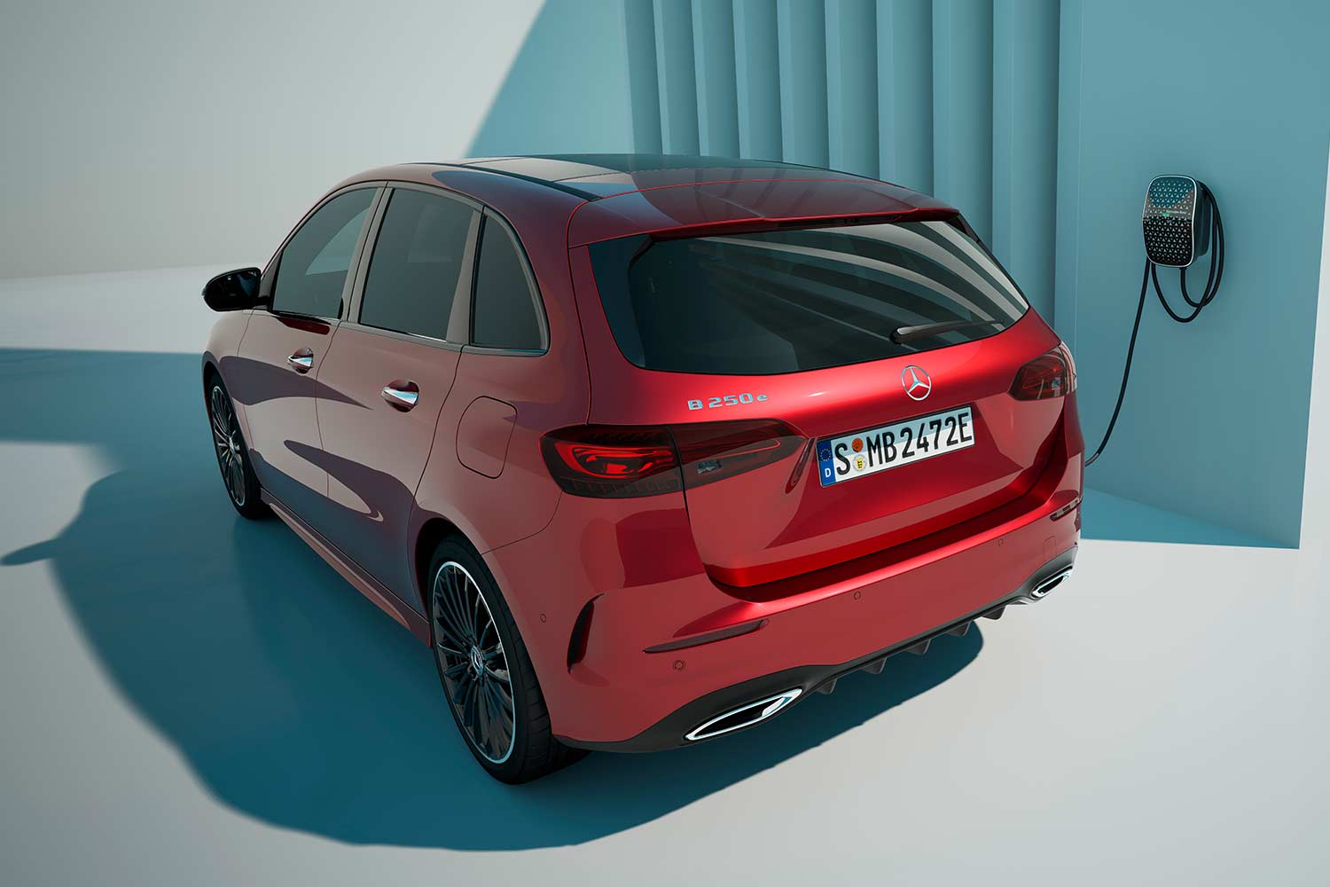 2023 Mercedes Benz B Class Plug In Hybrid Rear Quarter