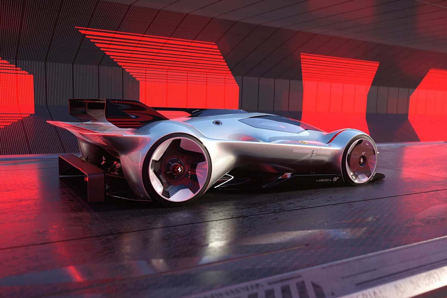 2022 Ferrari Vision Gran Turismo Concept Rear Right