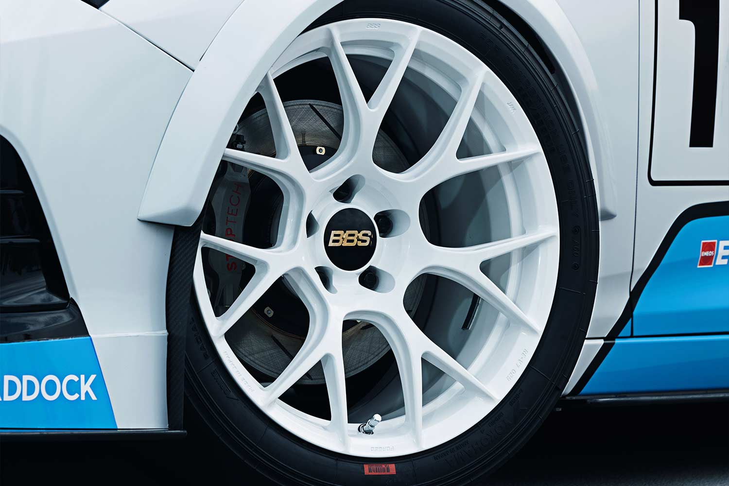2023 Acura Integra Dai Yoshihara BBS White Alloy Wheel
