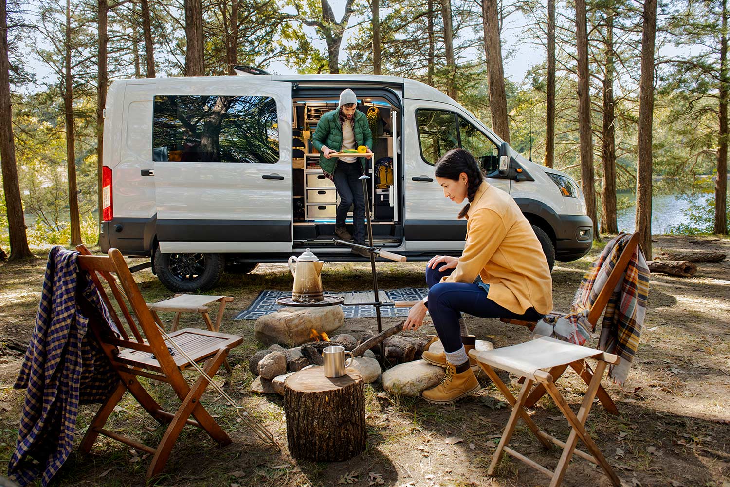 2023 Ford Transit Trail Camping