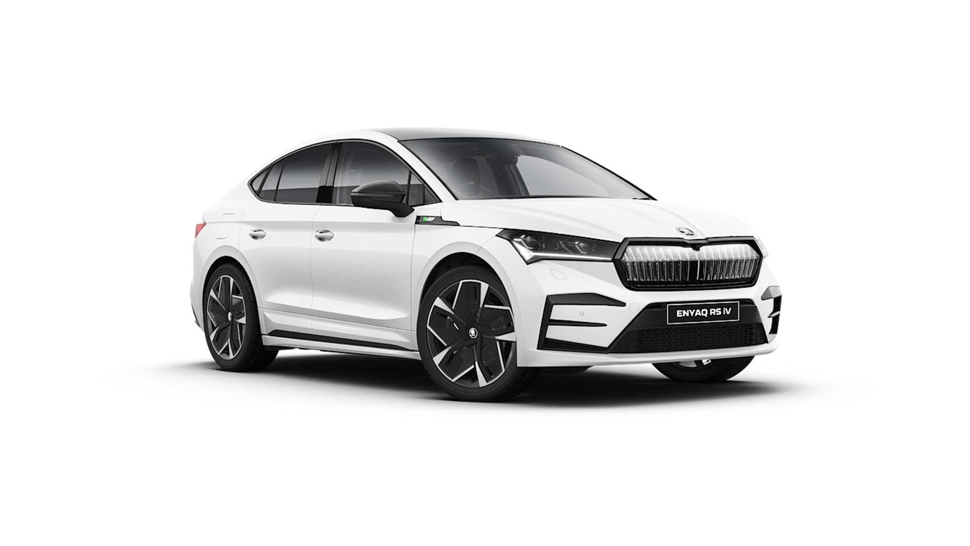 2023 Skoda Enyaq Coupe iV vRS Moon White Metallic