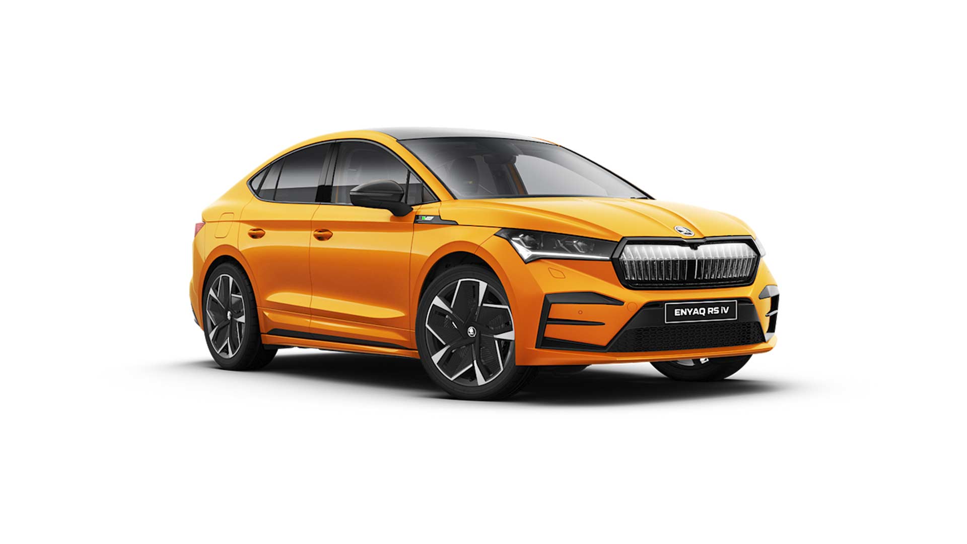 2023 Skoda Enyaq Coupe iV vRS Phoenix Orange Metallic