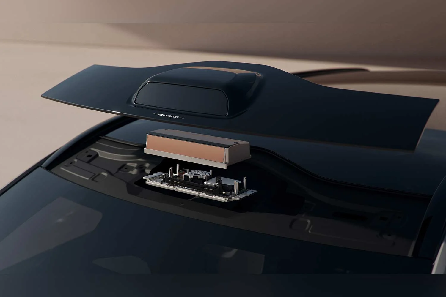 2023 Volvo EX90 Lidar