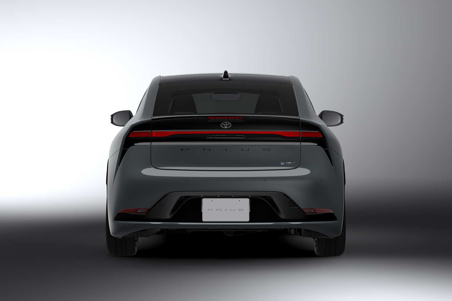 All New 2023 Toyota Prius HEV Grey Rear