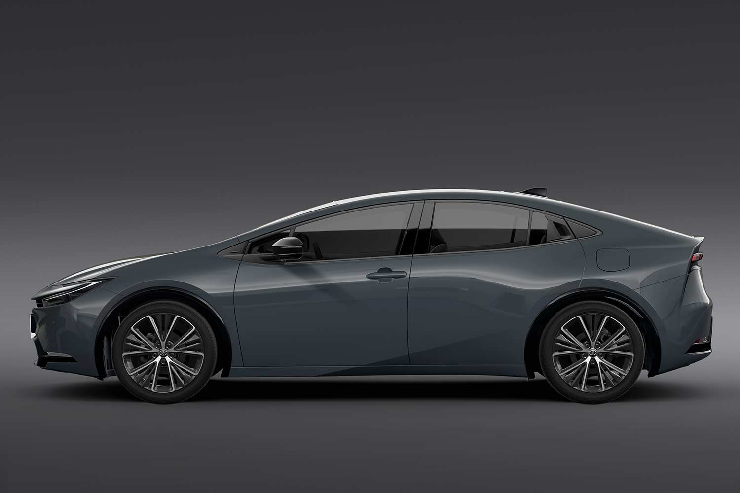 All New 2023 Toyota Prius HEV Grey Side AUTOBICS