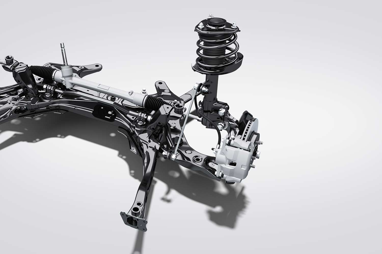 All New 2023 Toyota Prius MacPherson struts front suspension
