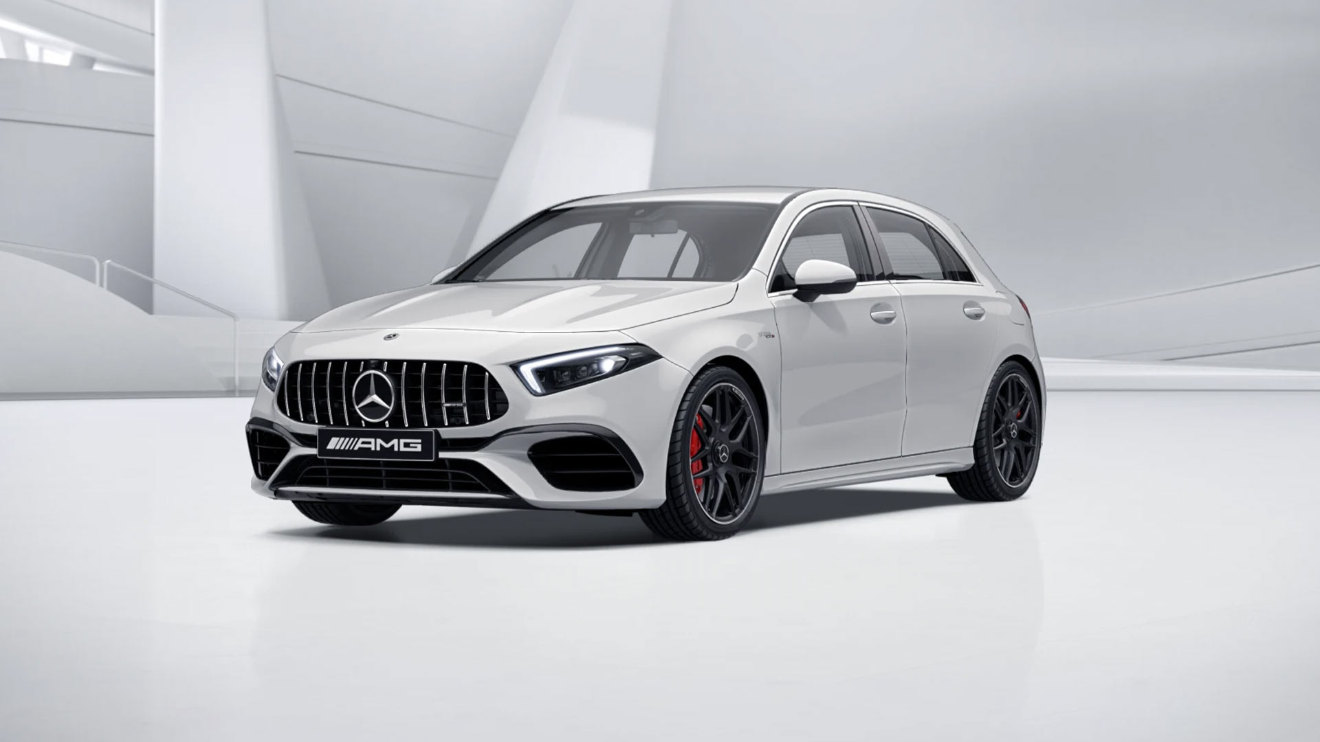 Mercedes AMG A45 S 4MATIC Polar White