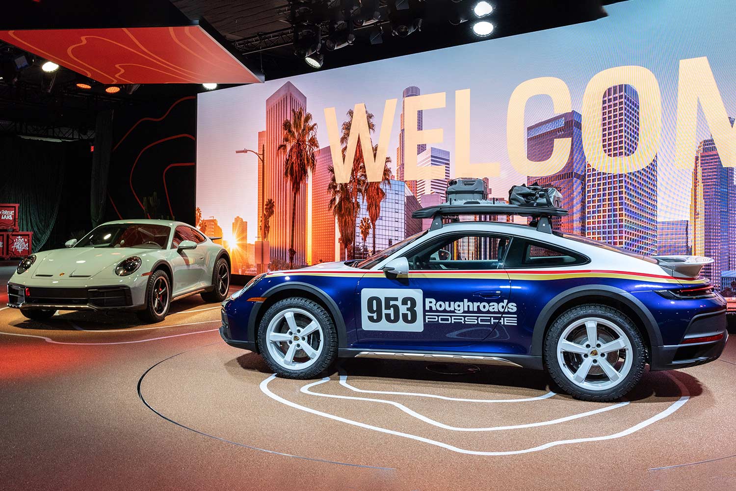 New Porsche 911 Dakar La Auto Show 2022