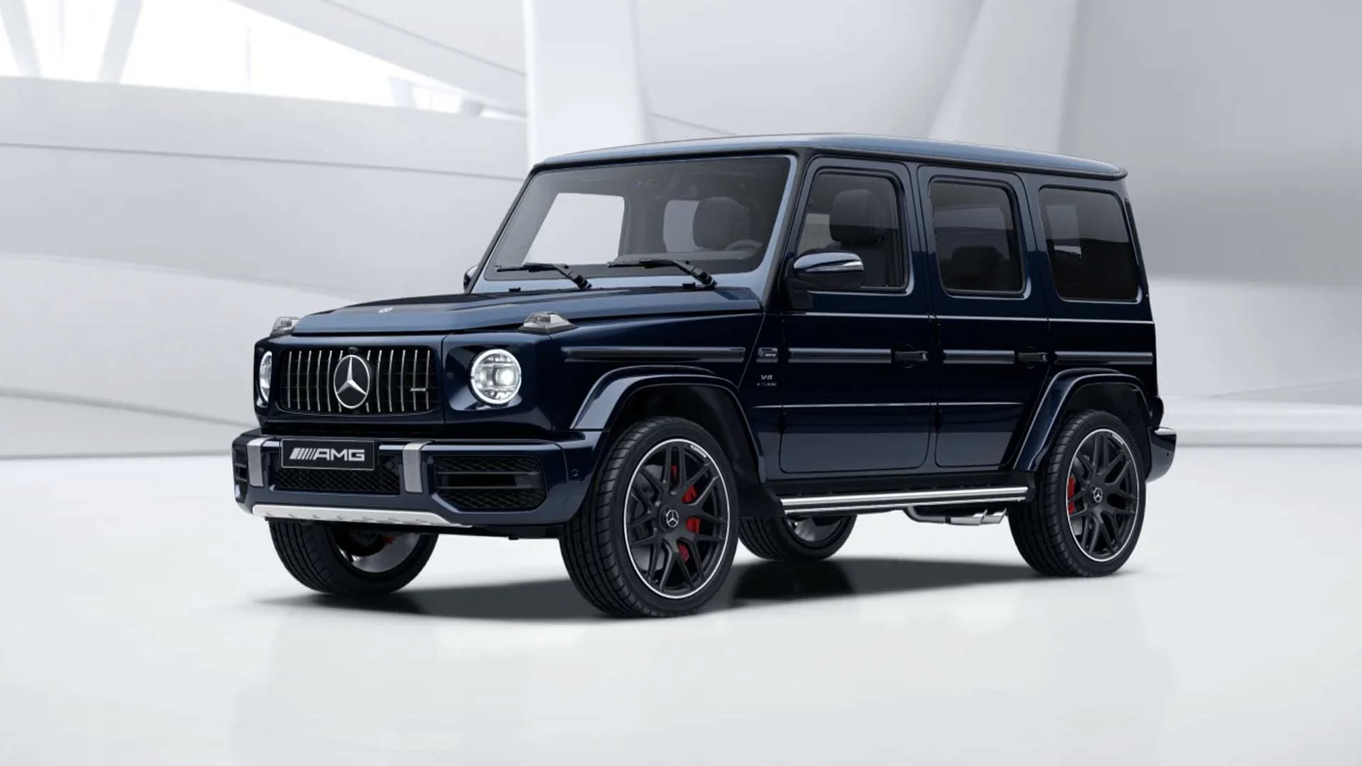 2022 Mercedes AMG G63 Brilliant Blue Metallic