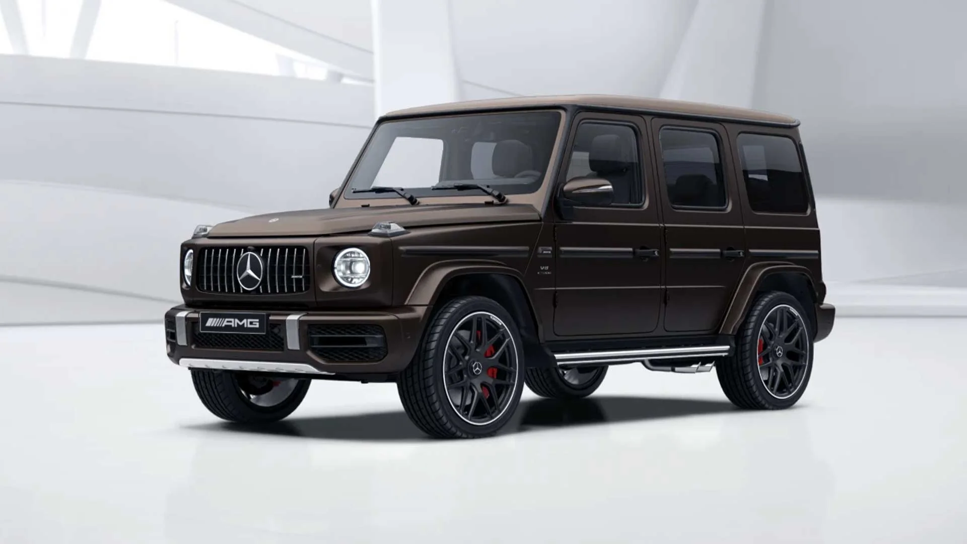 2022 Mercedes AMG G63 G Manufaktur Citrine Brown Magno