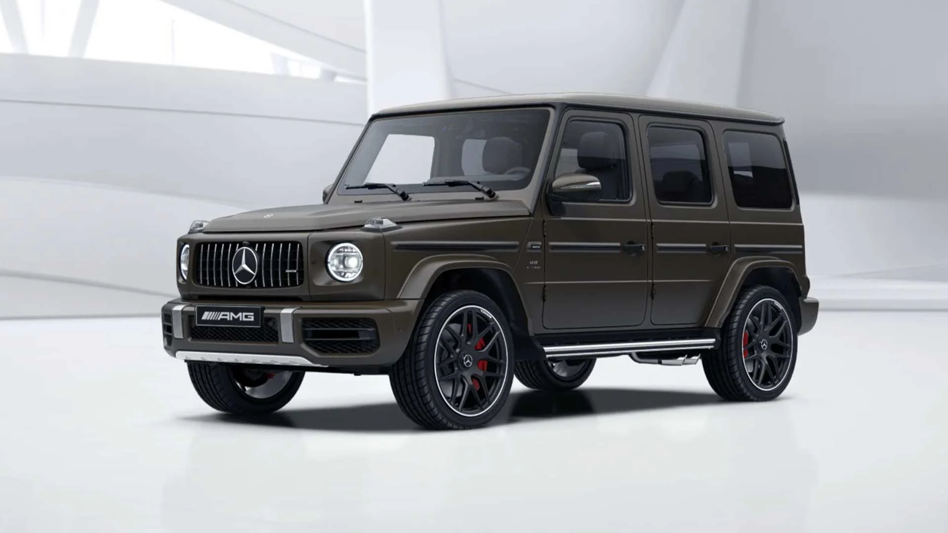 2022 Mercedes AMG G63 G Manufaktur Dark Olive Green Magno