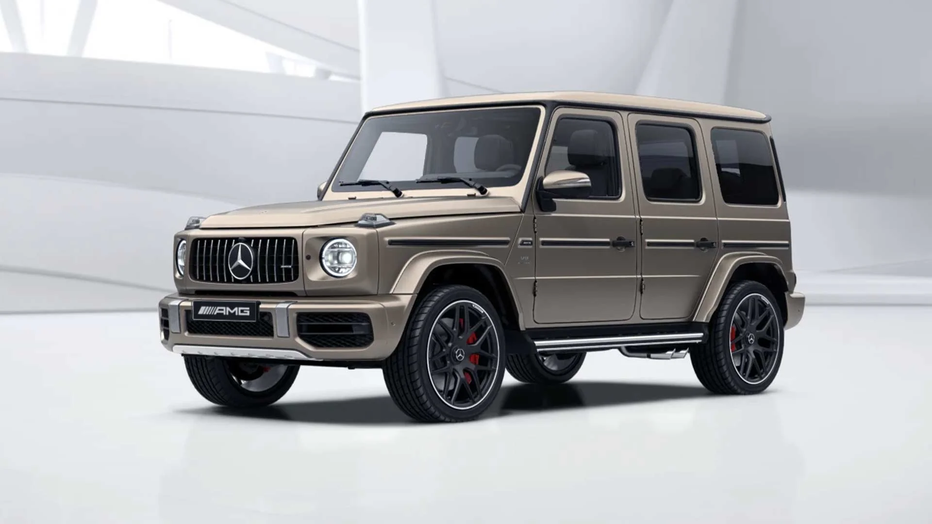 2022 Mercedes AMG G63 G Manufaktur Kalahari Gold Magno
