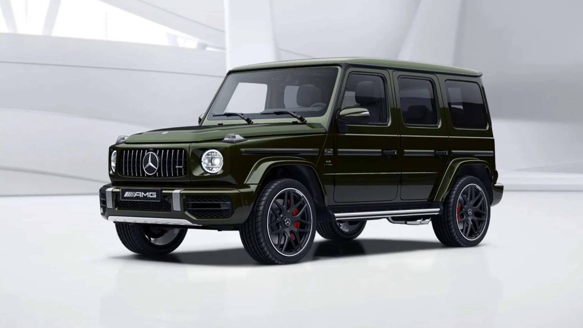 2022 Mercedes AMG G63 G Manufaktur Olive Metallic