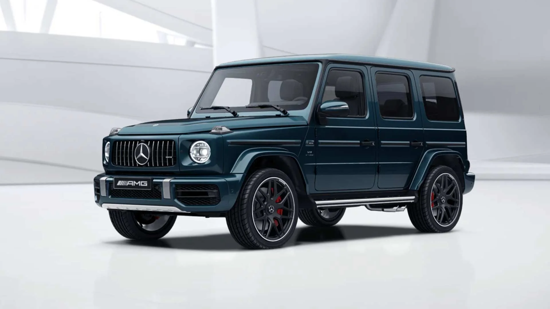 2022 Mercedes AMG G63 G Manufaktur Sea Blue Metallic