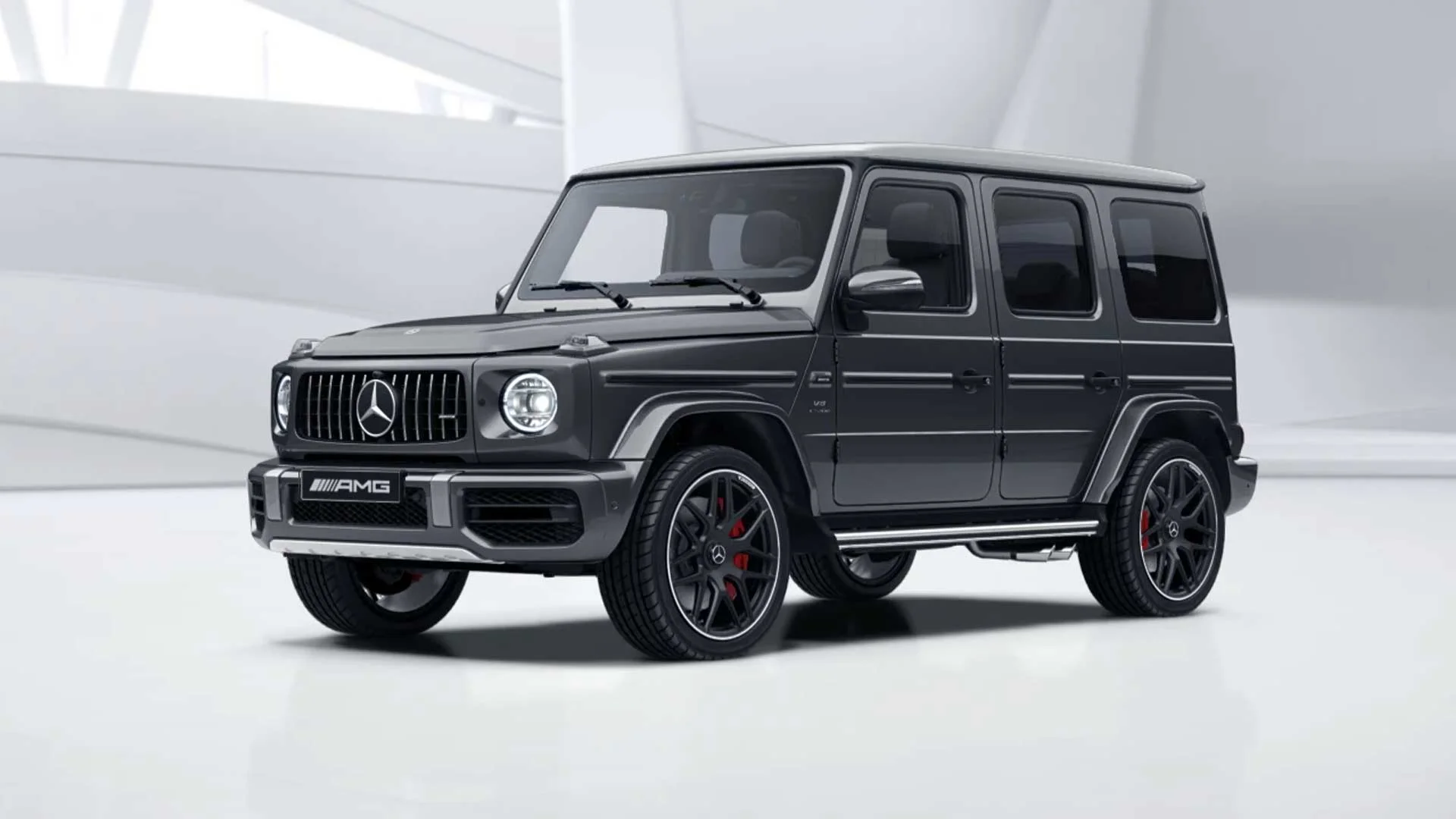 2022 Mercedes AMG G63 Selenite Grey Metallic