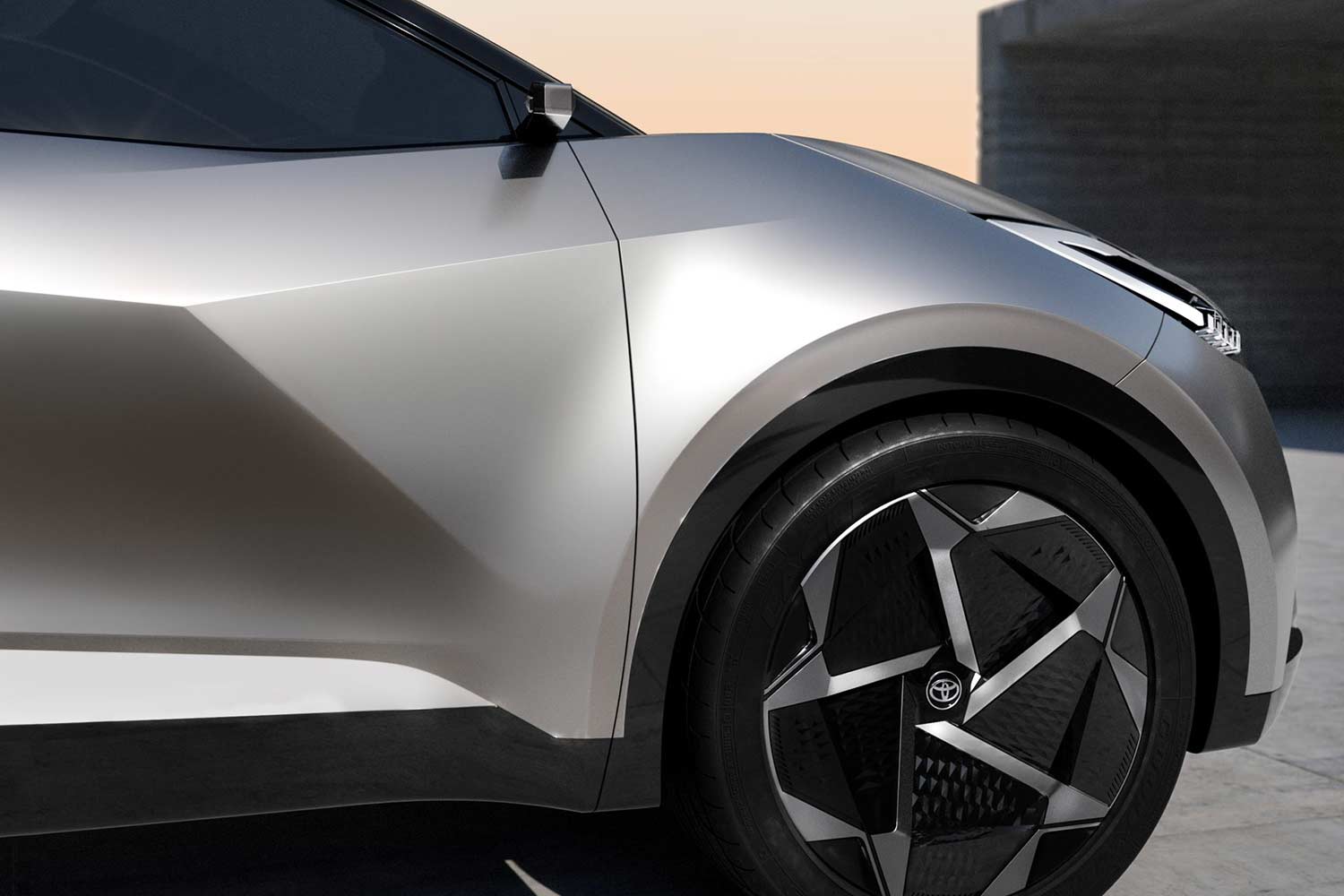 2022 Toyota C HR Prologue Concept Alloy Wheel
