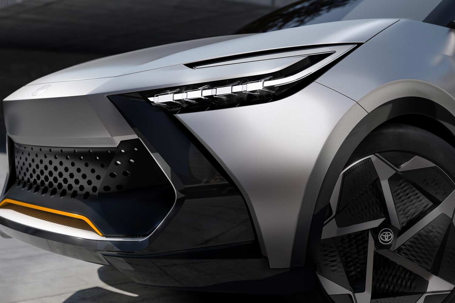 2022 Toyota C HR Prologue Concept Headlamp