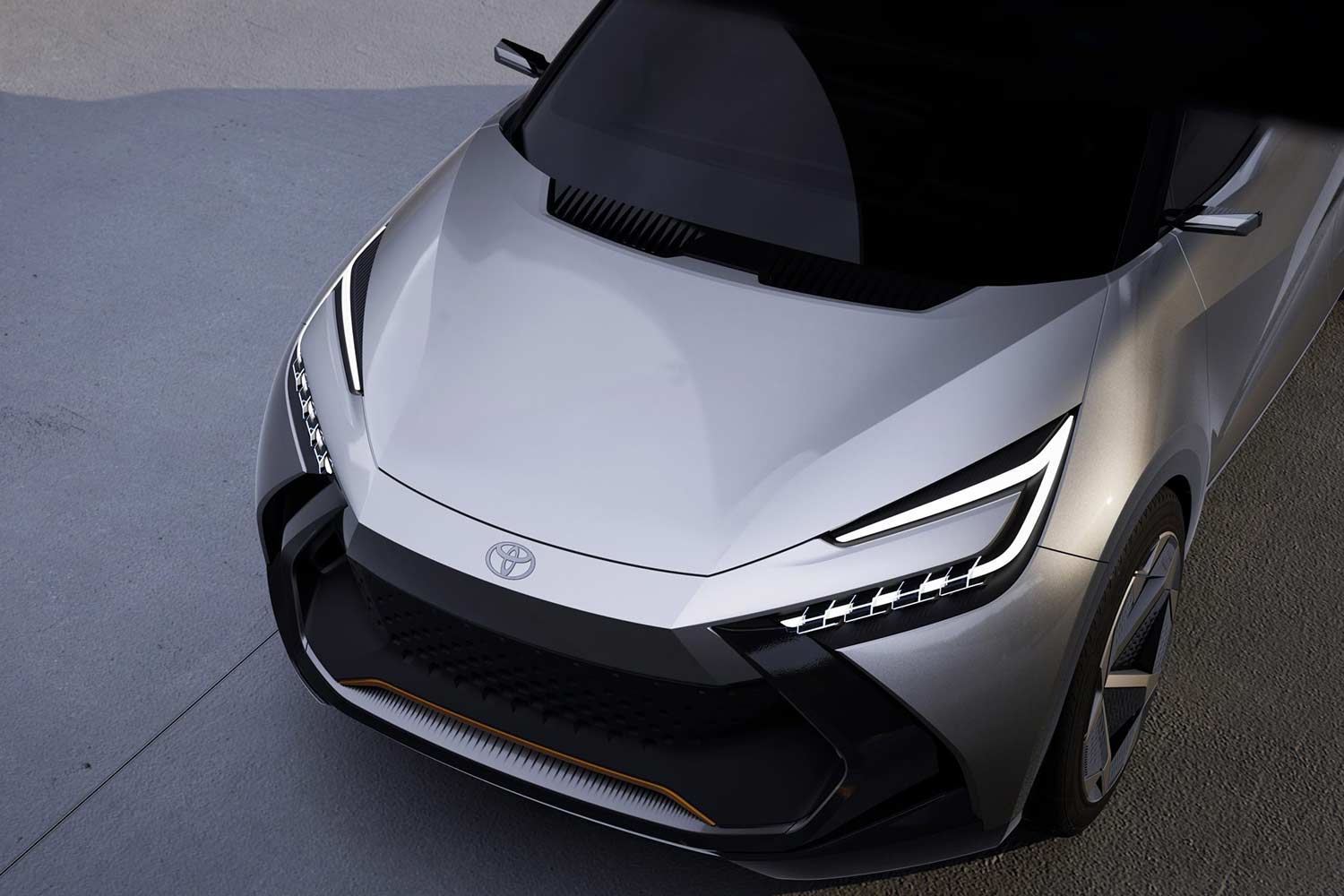 2022 Toyota C HR Prologue Concept Top View