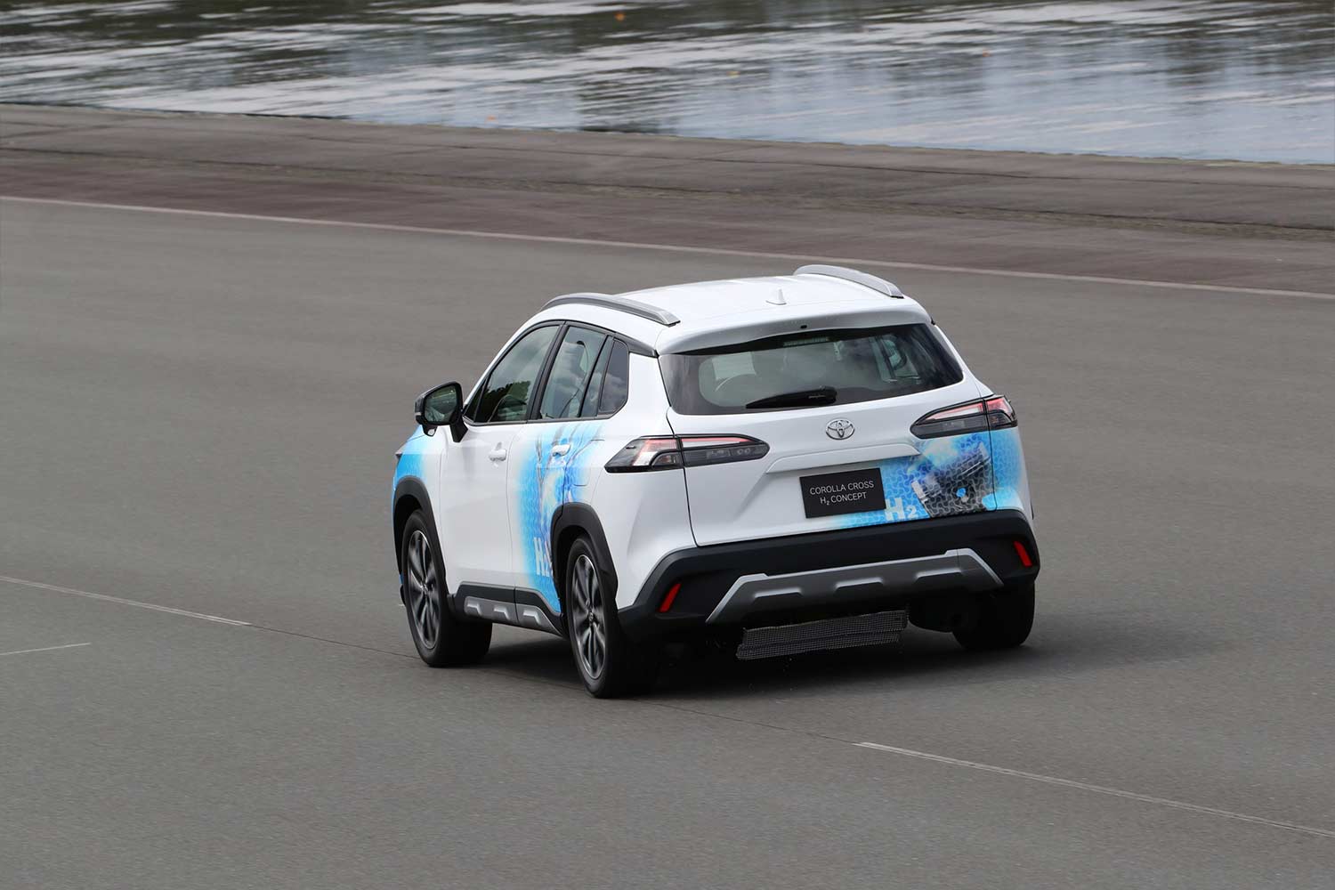 2022 Toyota Corolla Cross Hydrogen Concept High Speed