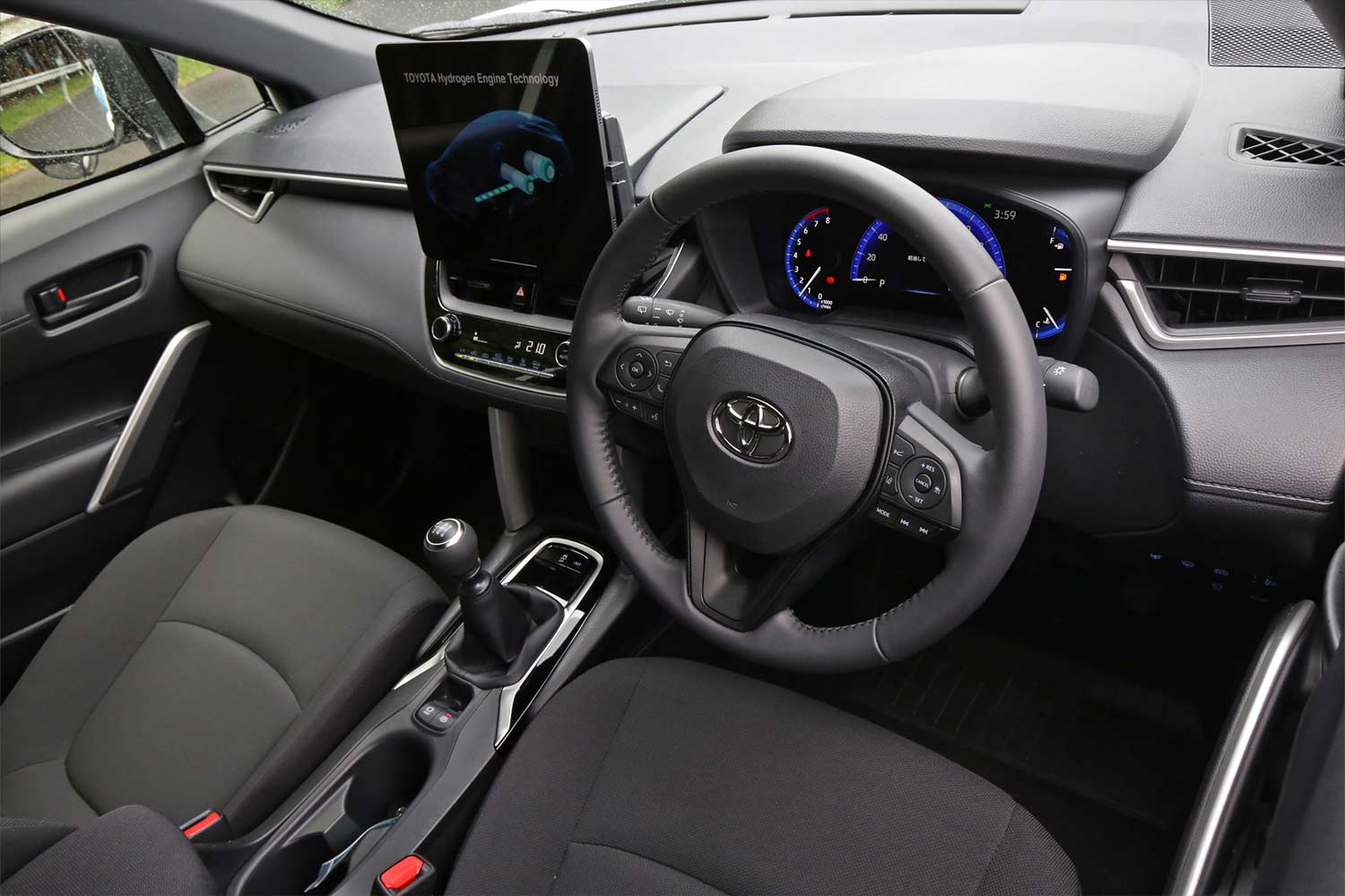 2022 Toyota Corolla Cross Hydrogen Concept Interior
