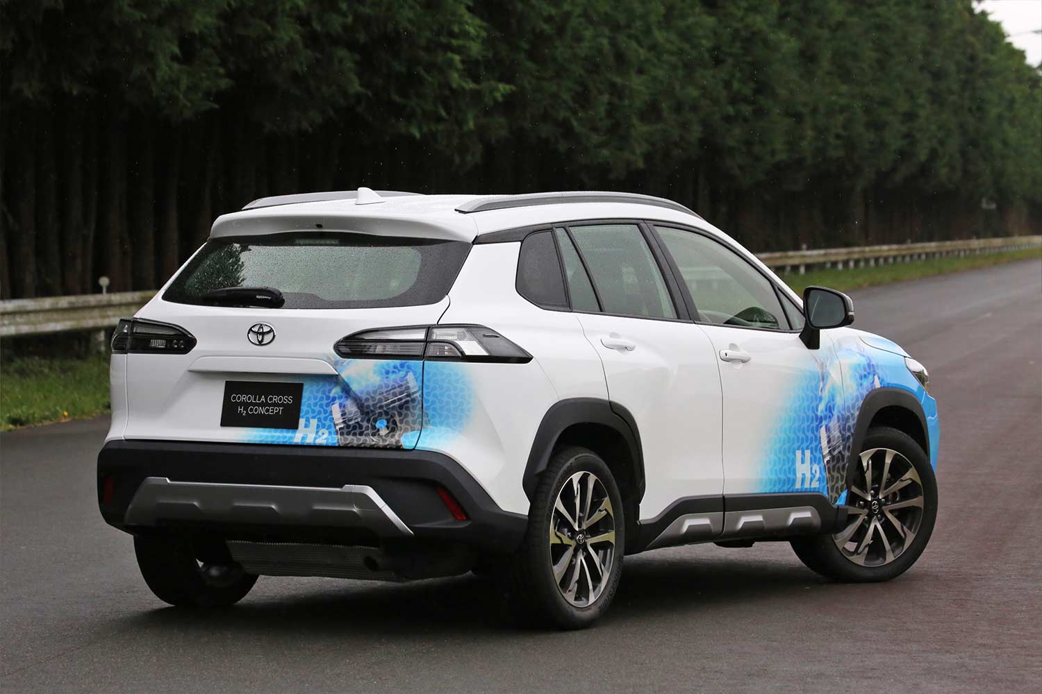 2022 Toyota Corolla Cross Hydrogen Concept Rear Quarter