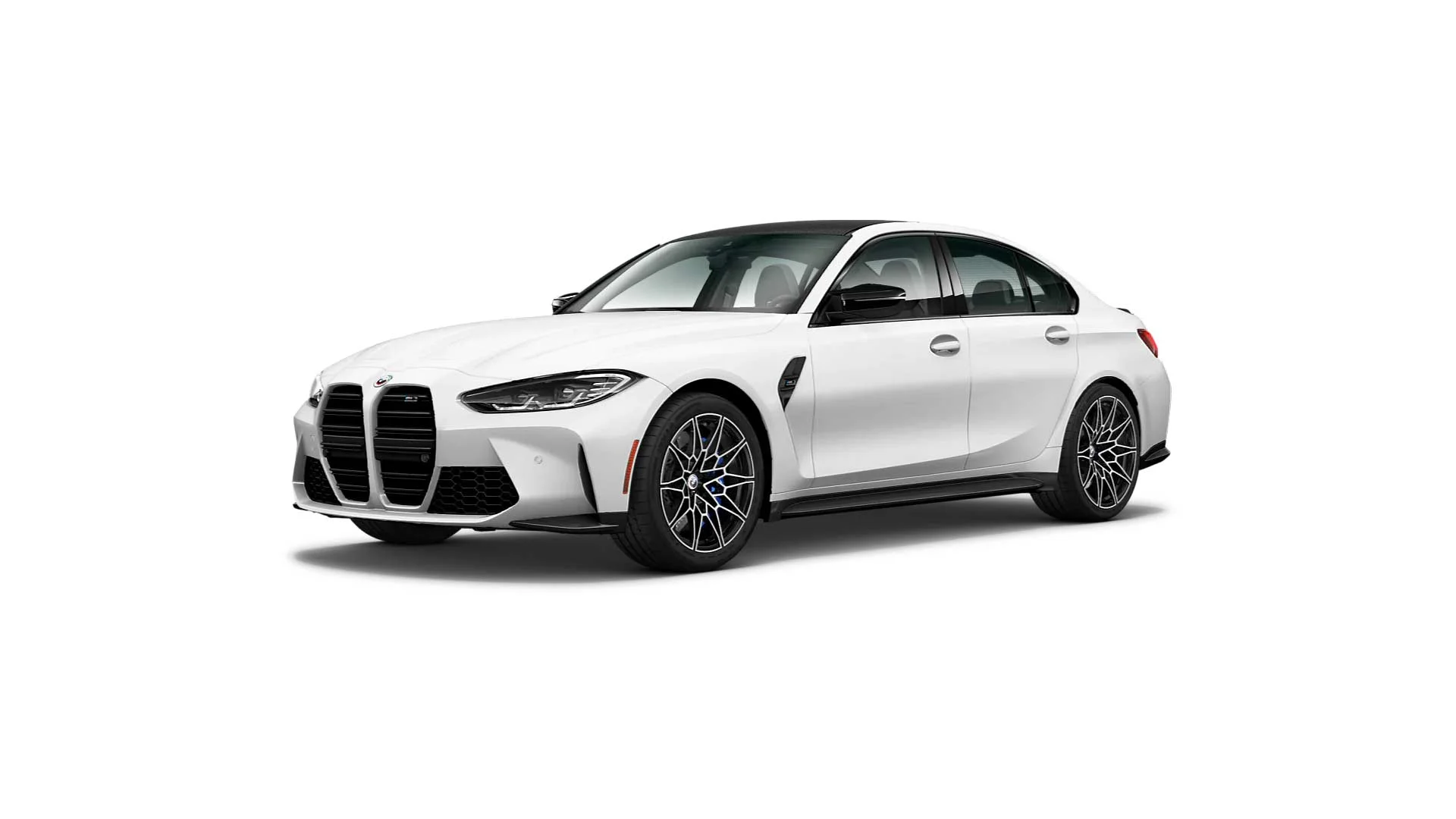 2023 BMW M3 Competition Sedan Frozen Brilliant White Metallic