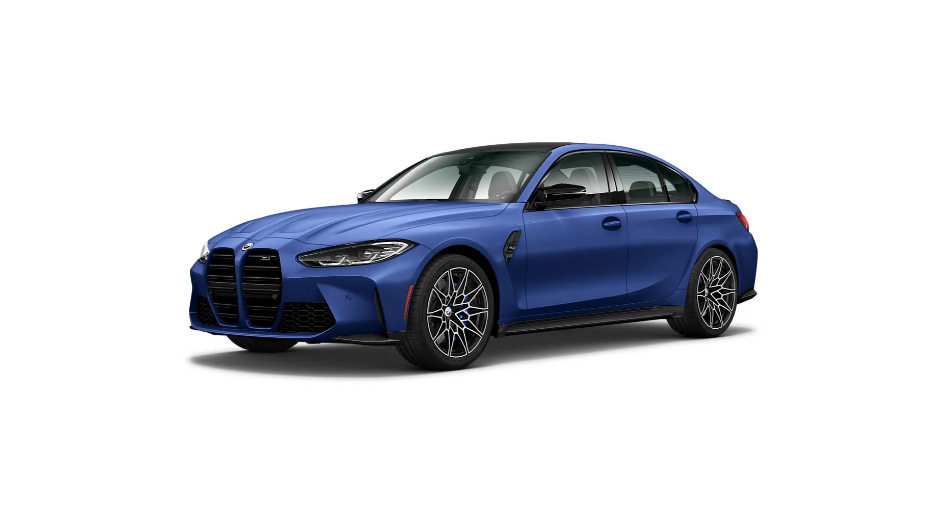 2023 BMW M3 Competition Sedan Frozen Portimao Blue Metallic