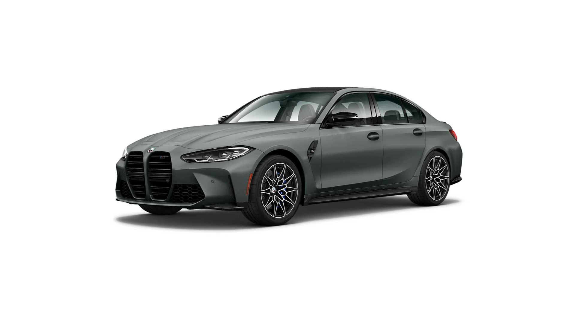 2023 BMW M3 Competition Sedan Frozen Pure Grey II Metallic