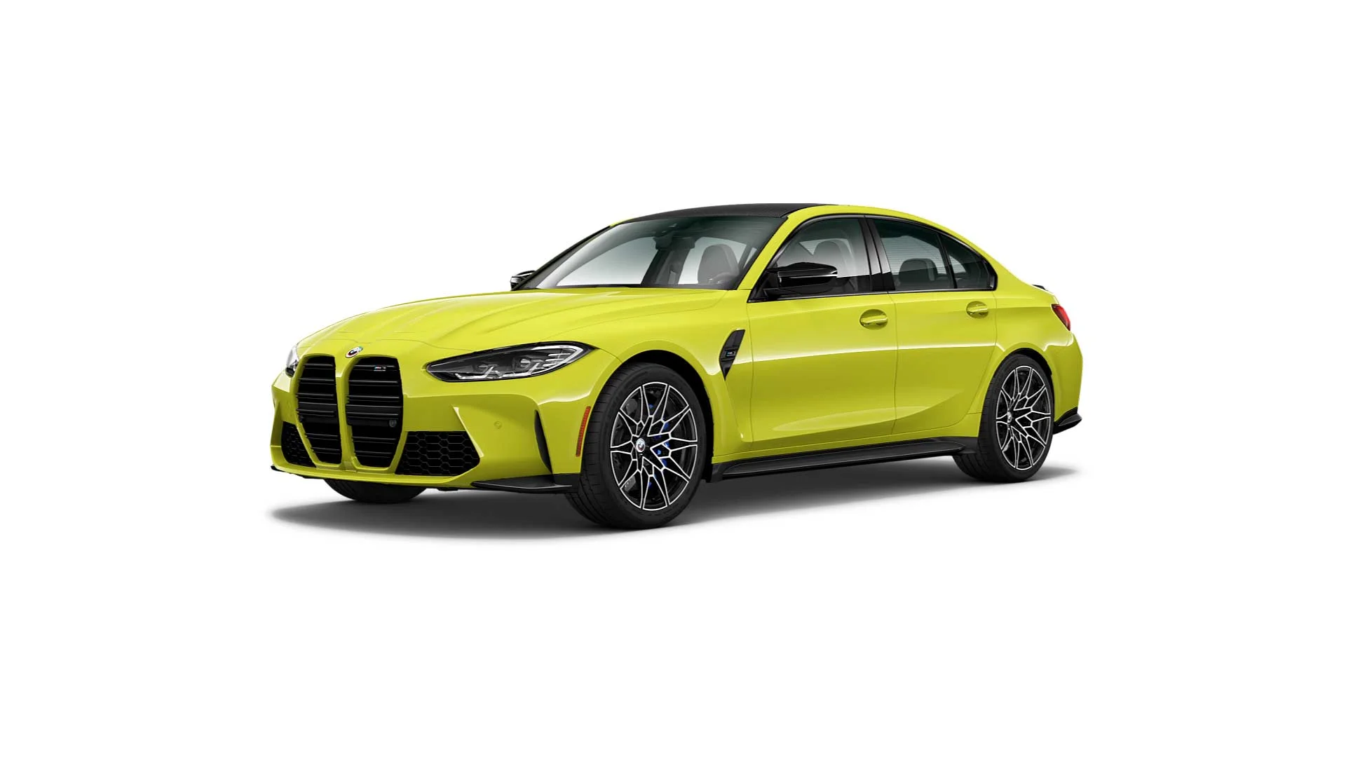 2023 BMW M3 Competition Sedan Sao Paulo Yellow