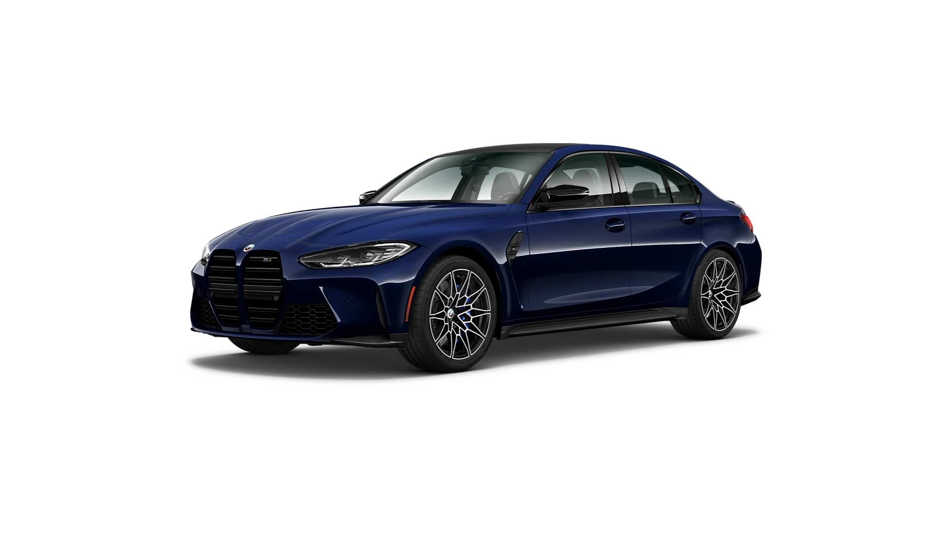 2023 BMW M3 Competition Sedan Tanzanite Blue II Metallic