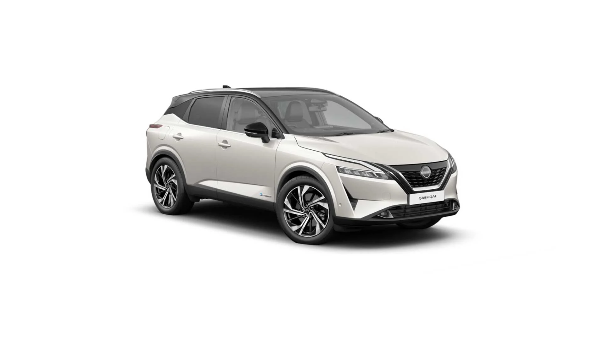 2023 Nissan Qashqai Storm White with Pearl Black Roof