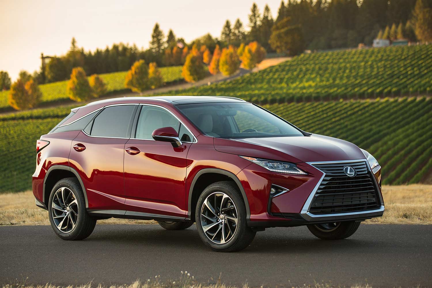 2015–19 Lexus RX 350 Front Quarter